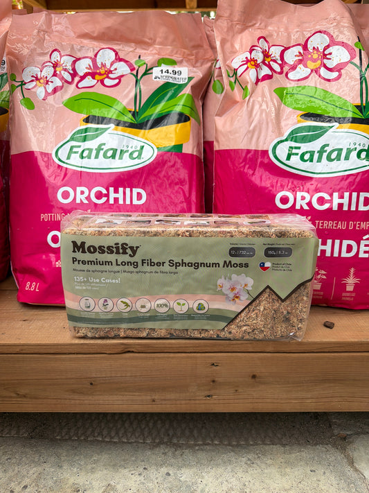Mossify Premium Long Fibre Sphagnum Moss