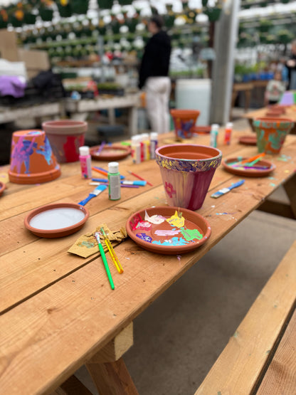 Kid's Paint a Pot Workshop (Sunday, June 14, 2026)